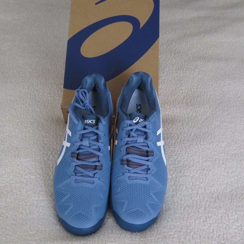 NEW IN BOX ASICS Gel-Resolution-8 Men's tennis/Pickleball shoes Size 12 WIDE